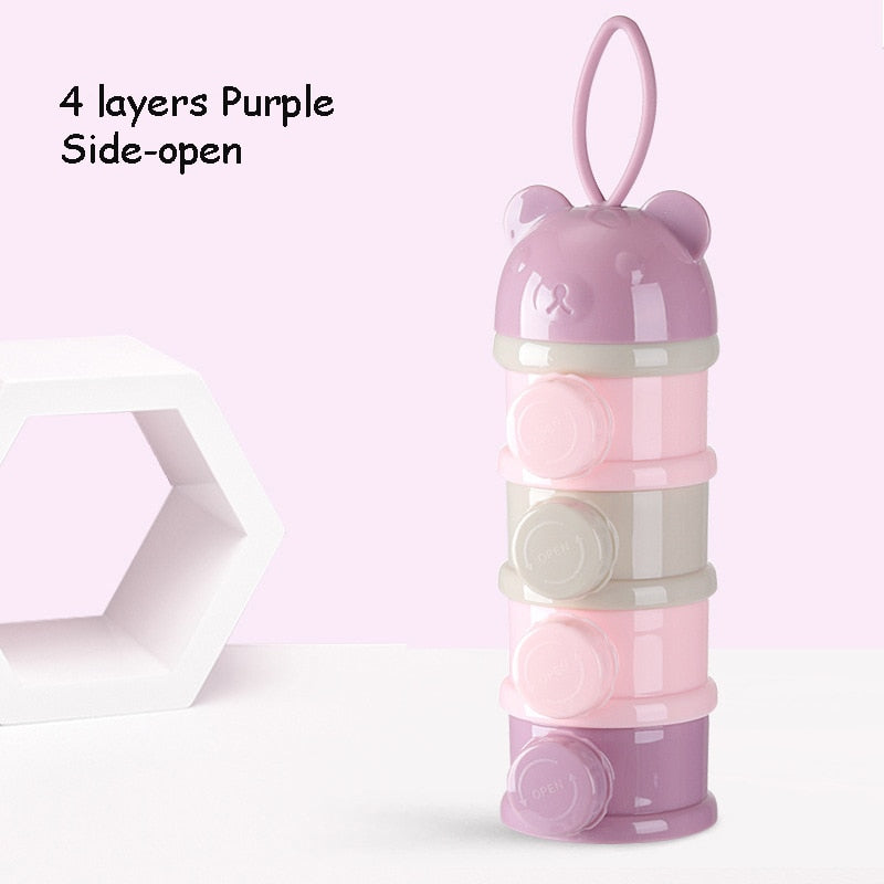 3 / 4 layers Bear Style Portable Baby Food Storage Container