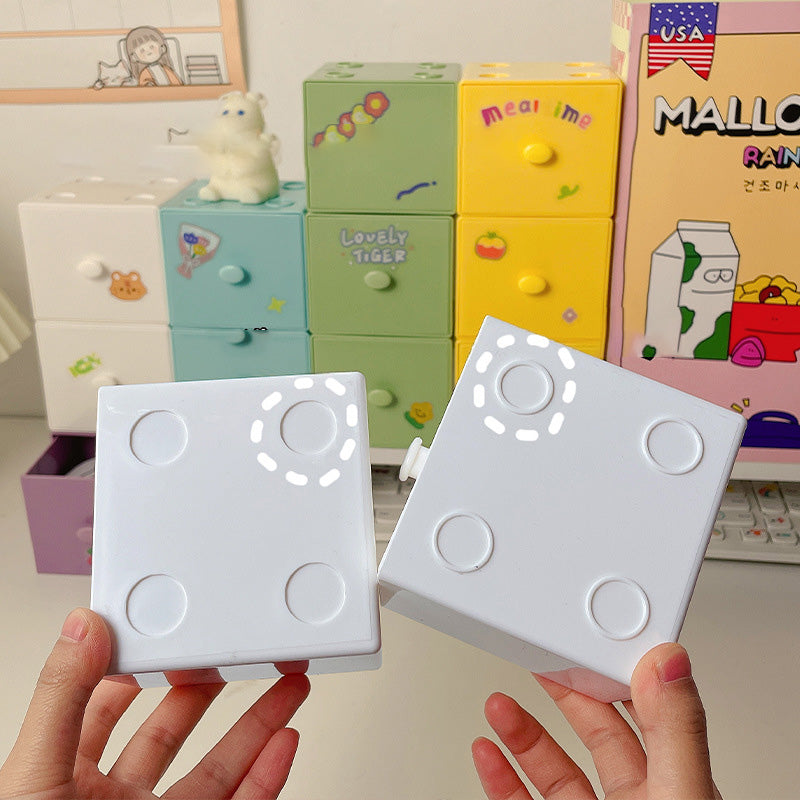 Candy Colored Building Block Storage Box
