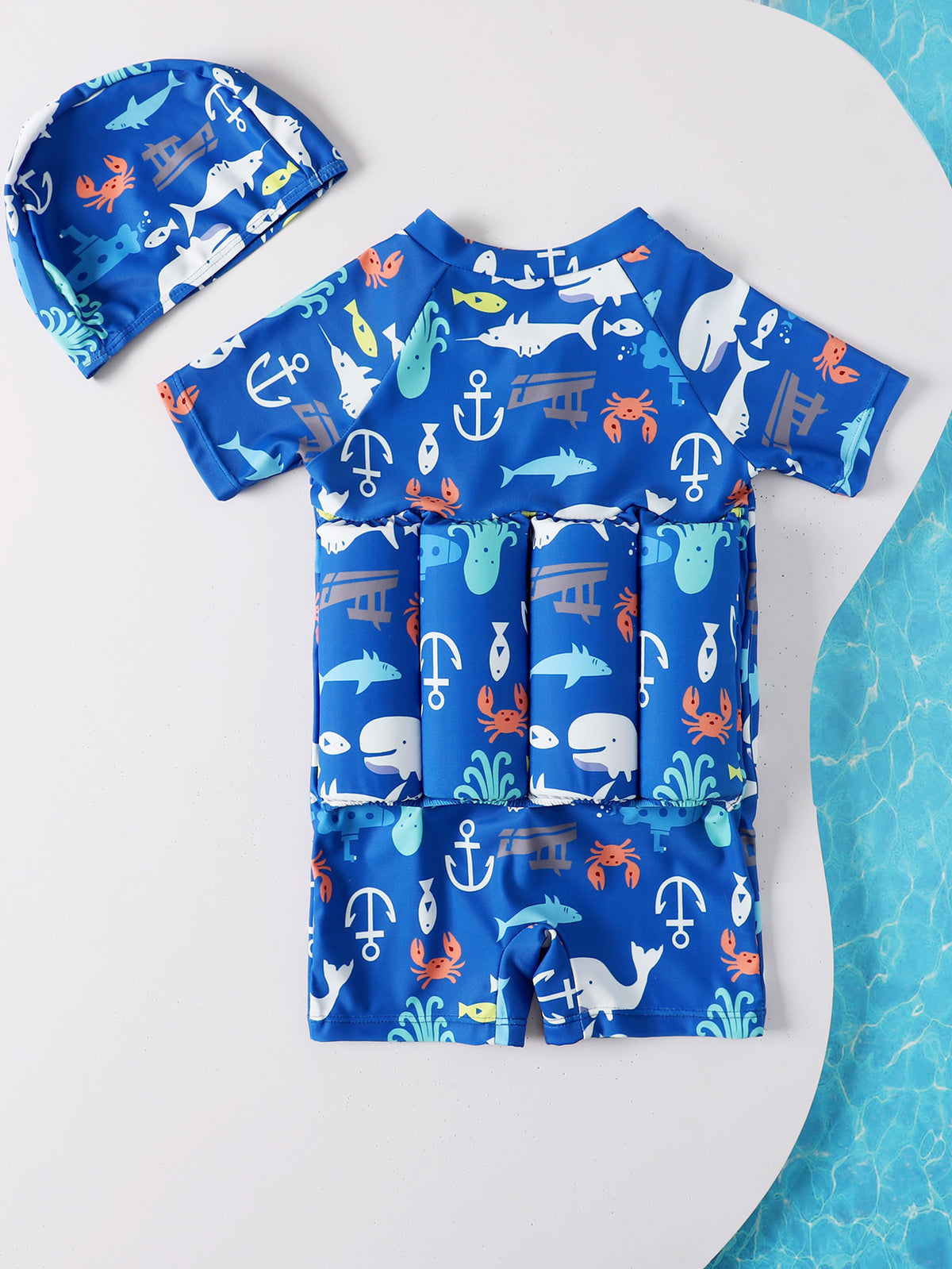 Eelhoe Children's Buoyancy Floating Swimsuit
