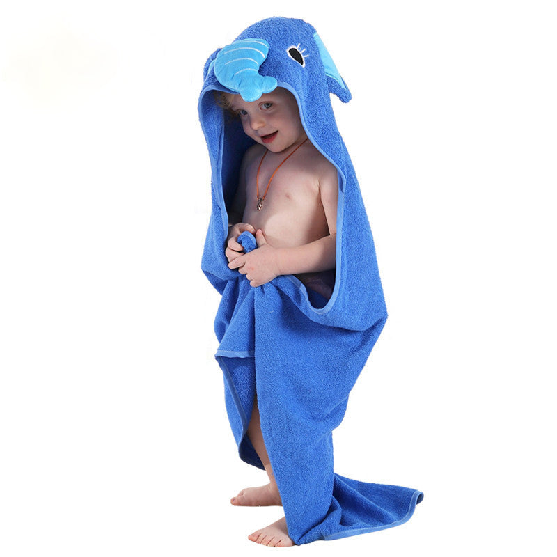 100% Cotton  Animal Hooded Bath Towel