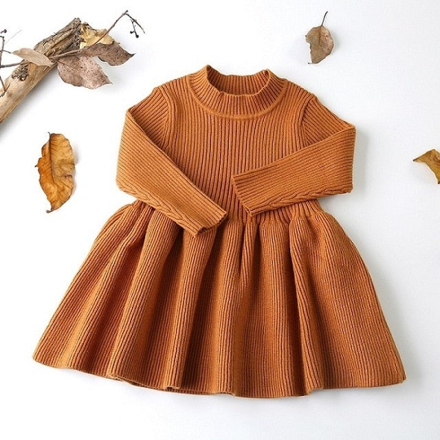 Lotus Leaf Collar Pocket Doll Dress