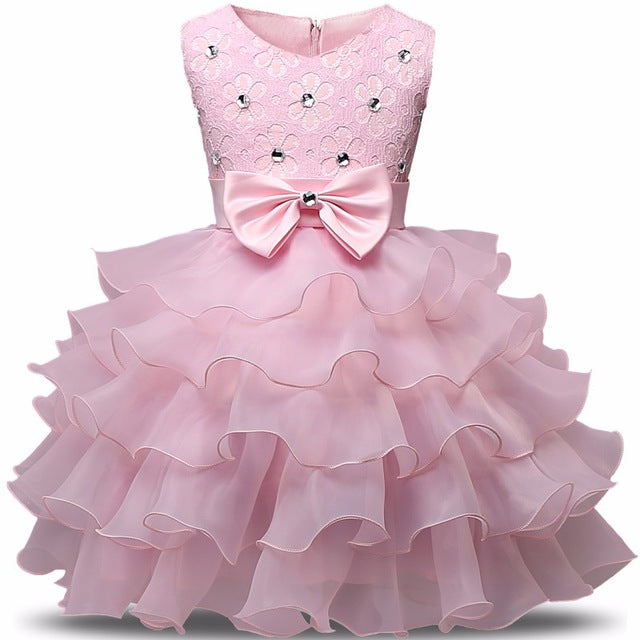 Flower  Dress For Baby Girl