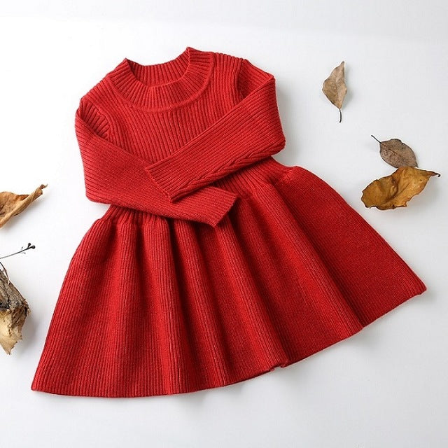 Lotus Leaf Collar Pocket Doll Dress