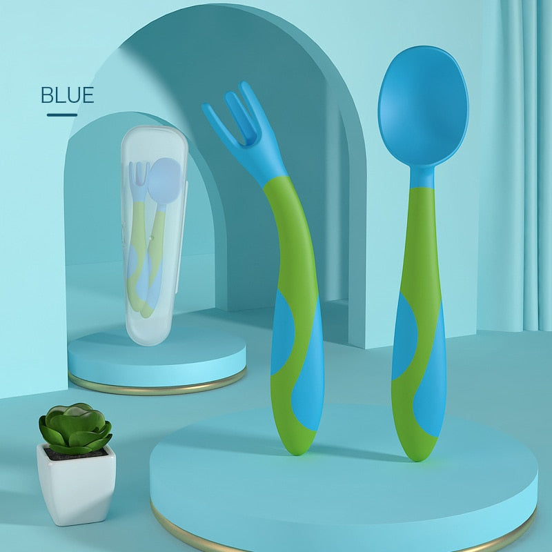 Bendable Baby Utensils Set