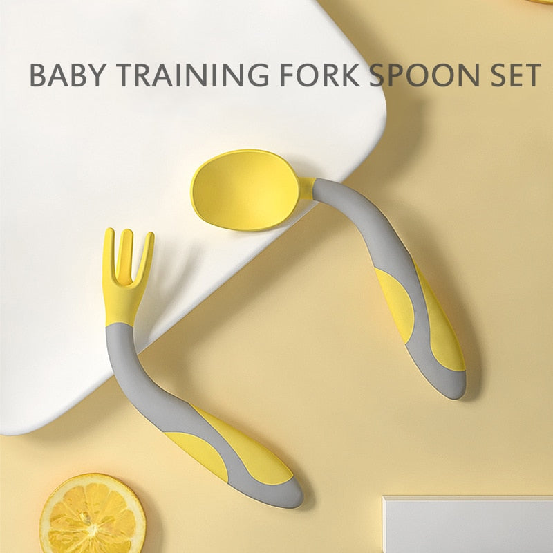 Bendable Baby Utensils Set