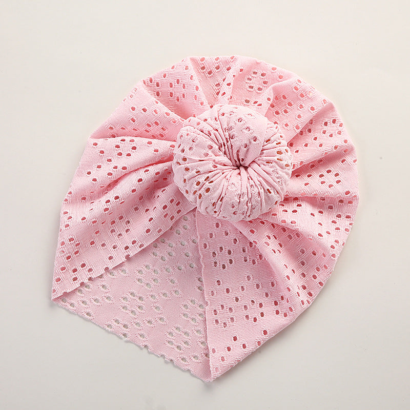 Pullover  Lace Hole Donut Cap