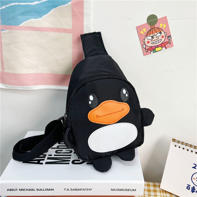 Cartoon Duck Kindergarten Baby Shoulder Bag