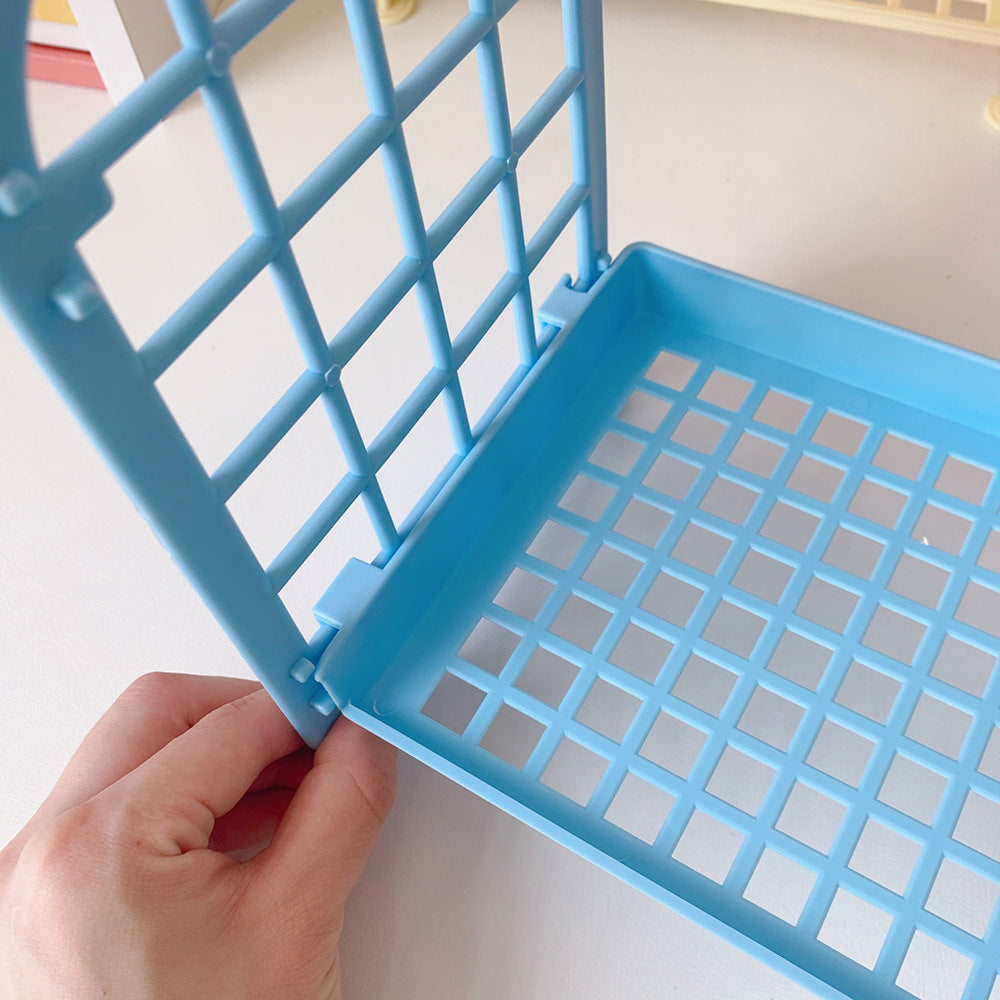 Double-Layer Folding Storage Rack