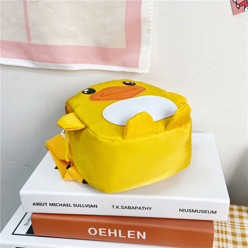 Cartoon Duck Kindergarten Baby Shoulder Bag