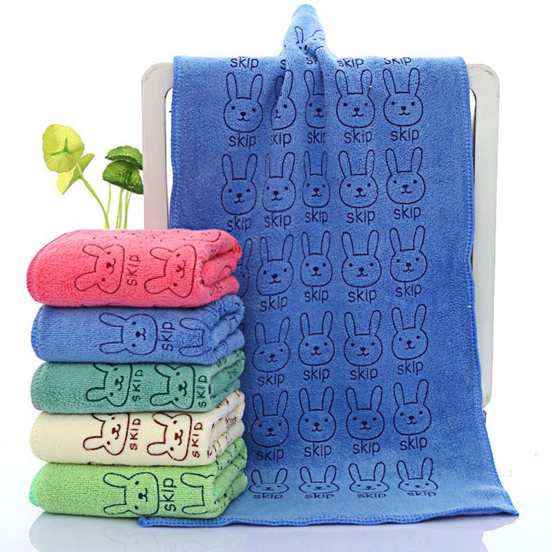 25*50cm Cute Baby Microfiber Absorbent  Beach Towel