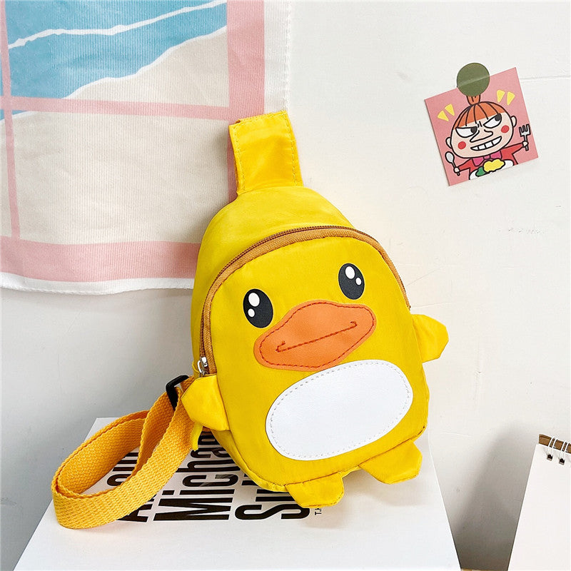 Cartoon Duck Kindergarten Baby Shoulder Bag