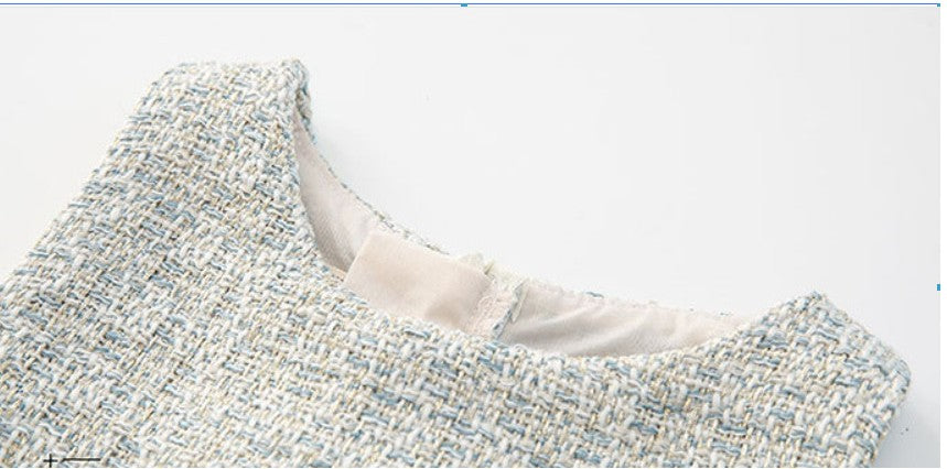 Chic Elegant  Fragrance Vest Dress + Jacket dress suit set