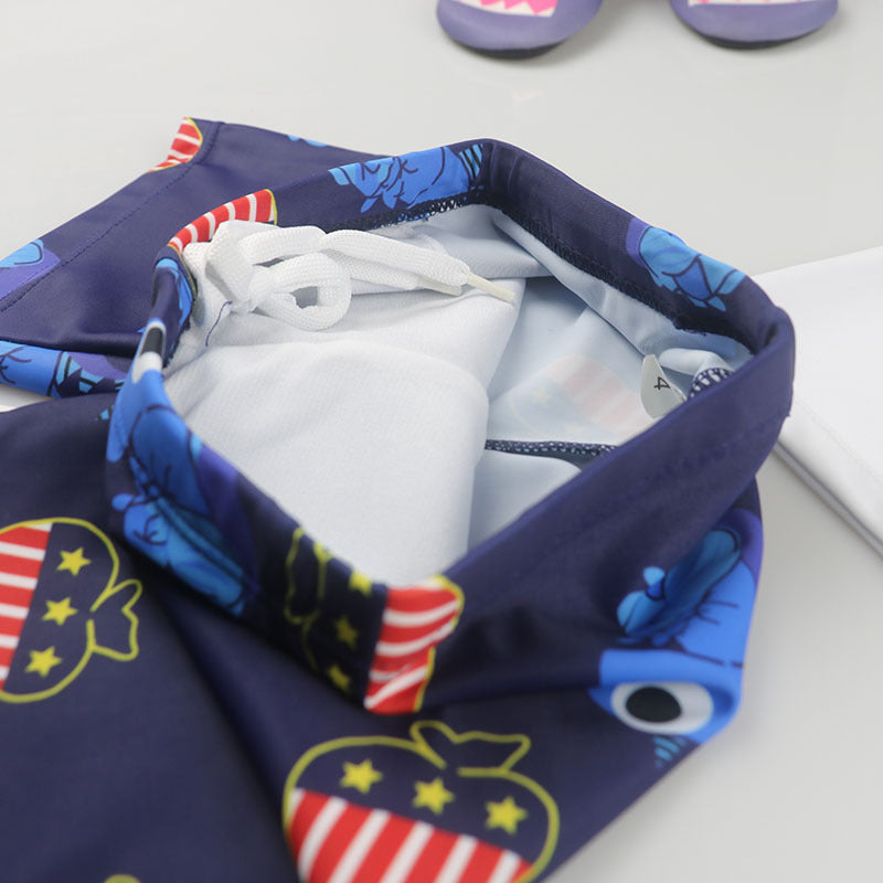 Dinosaur Quick-Drying Sunscreen Swimming Trunks