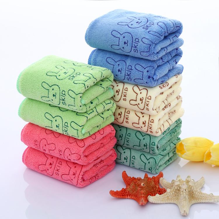 25*50cm Cute Baby Microfiber Absorbent  Beach Towel