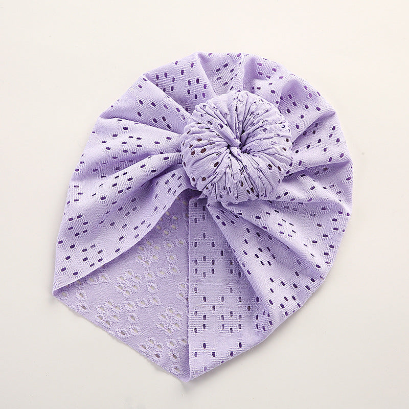 Pullover  Lace Hole Donut Cap