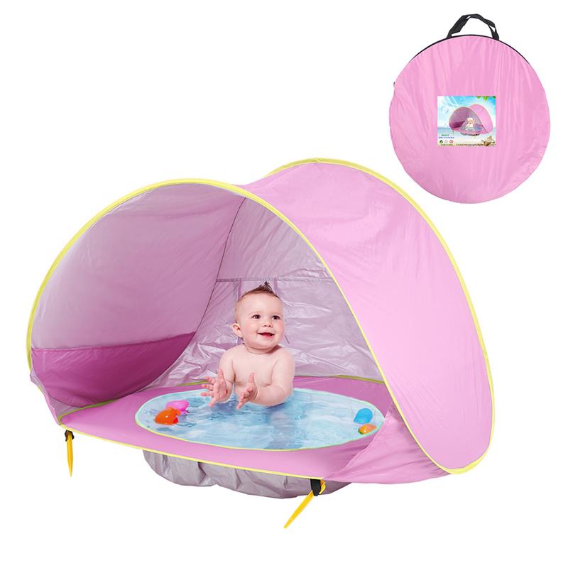 Summer Seaside Baby Beach Tent Pops Up