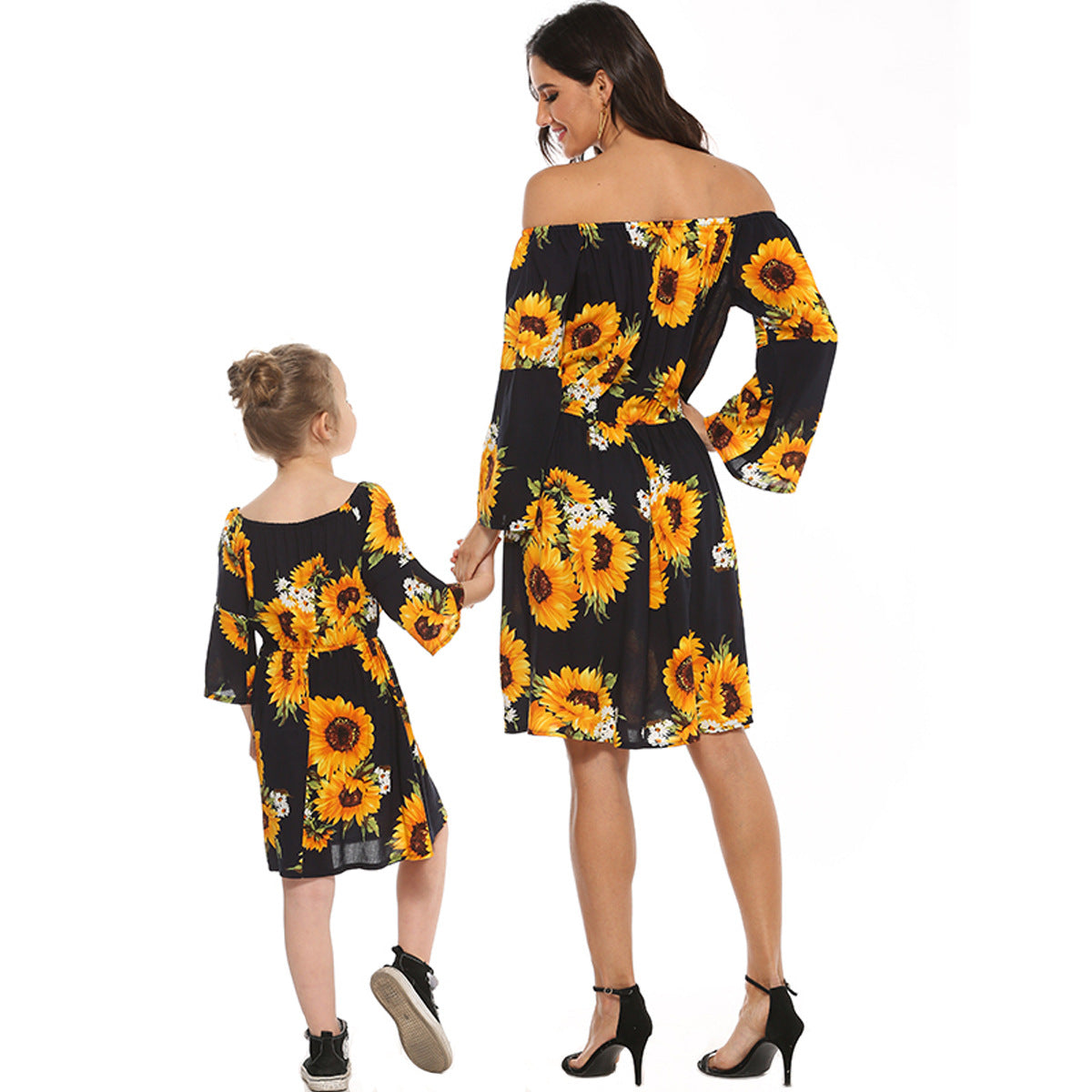 Mother And Child Wear Dress