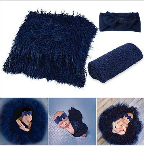 3pcs Baby Photography Props Headband Set