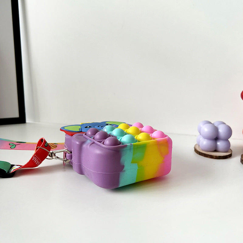 Animal Pioneer Silicone Bubble Crossbody  Bag