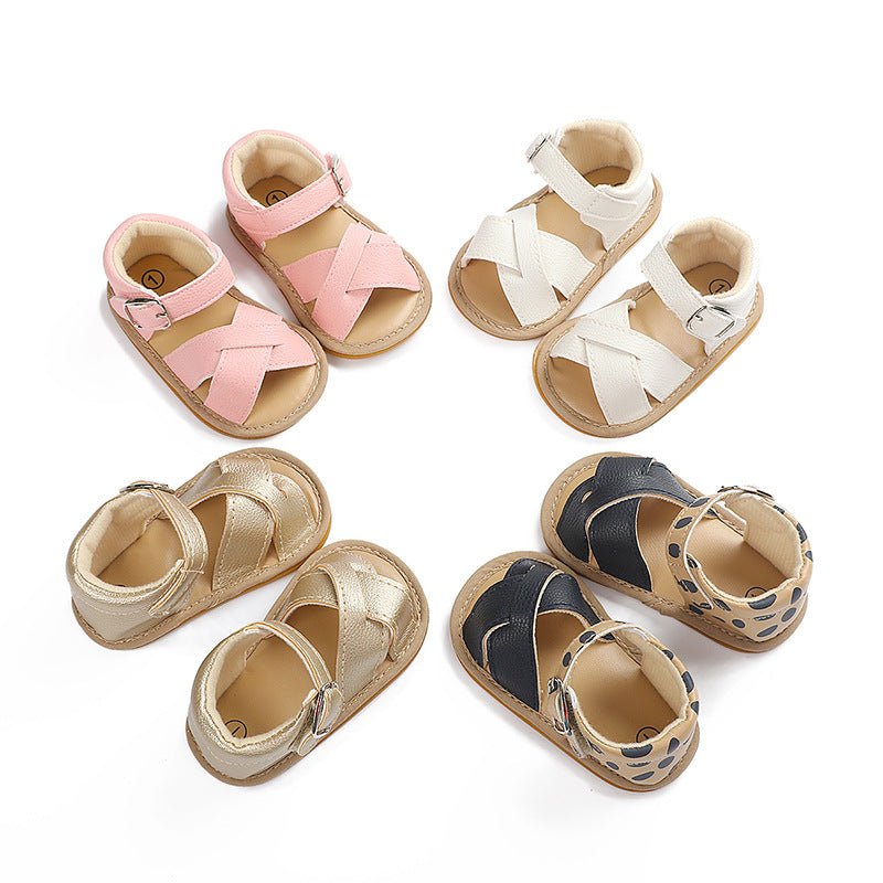 Rubber Sole Non-Slip Baby Sandals