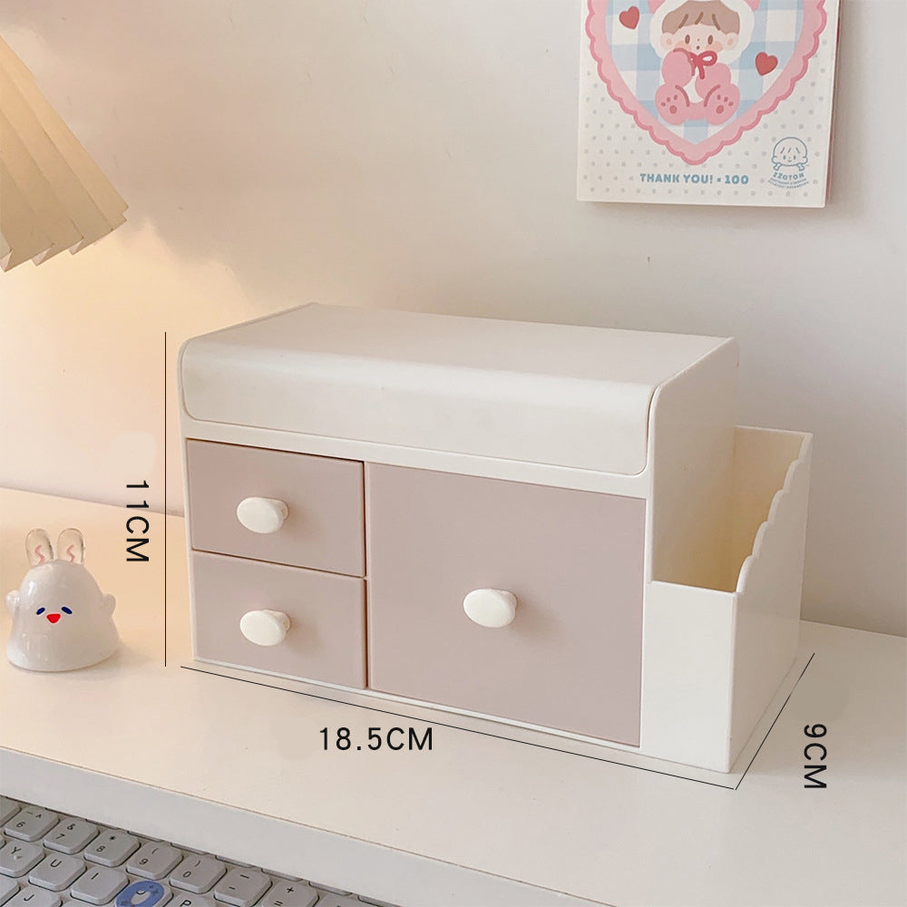 Plastic Drawer Cosmetic  Storage Box
