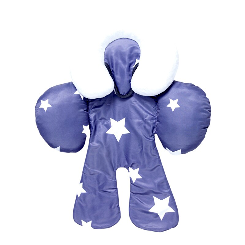 Protective Cotton Pad Two-sided Upholstered Child Safety Seat Cushion