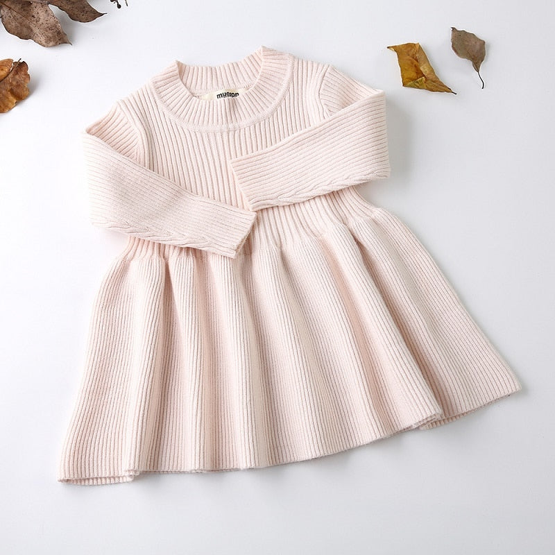 Lotus Leaf Collar Pocket Doll Dress
