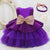 Bow Princess  Party Lace Cake Dress