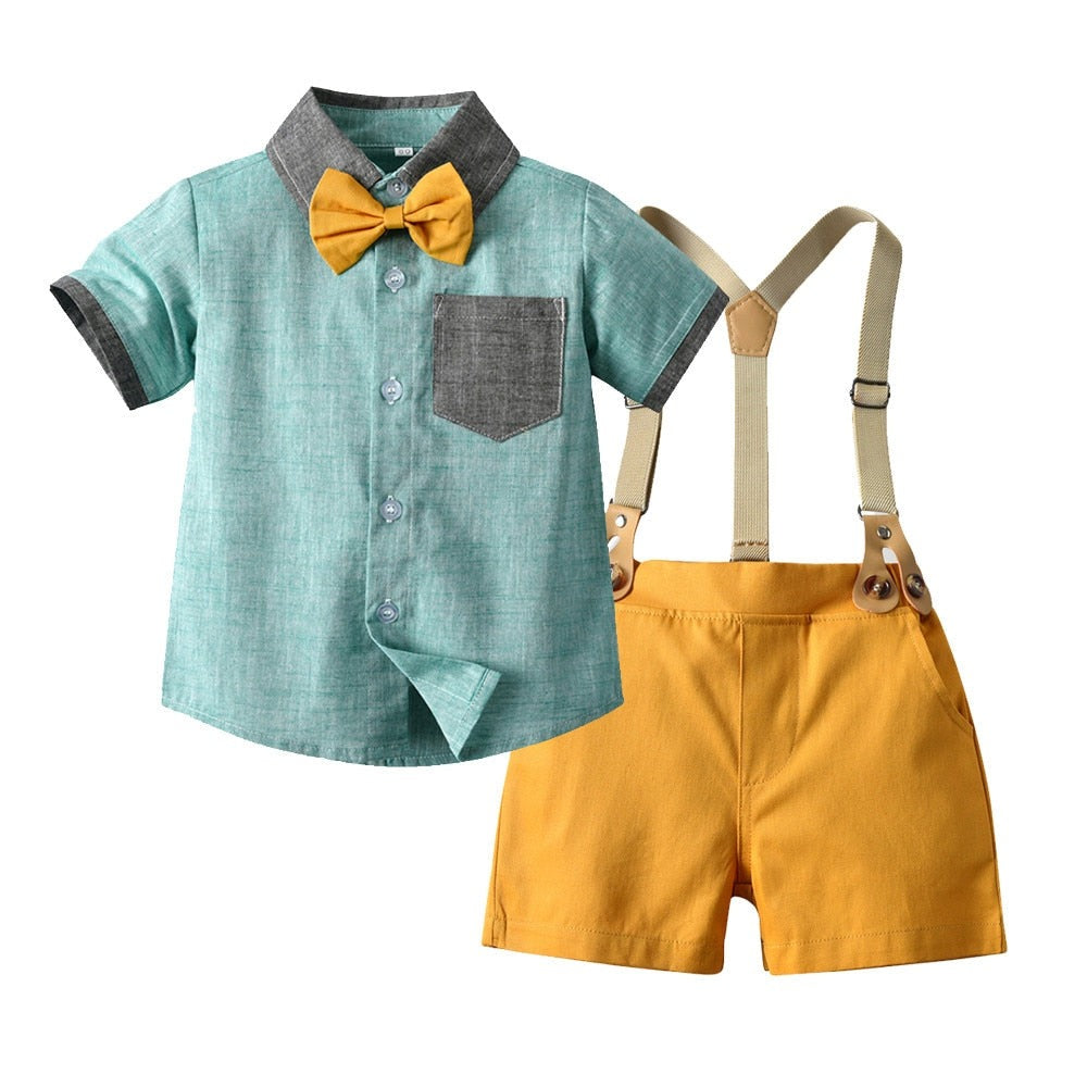 Boy Gentleman 2Pcs Clothes Suit
