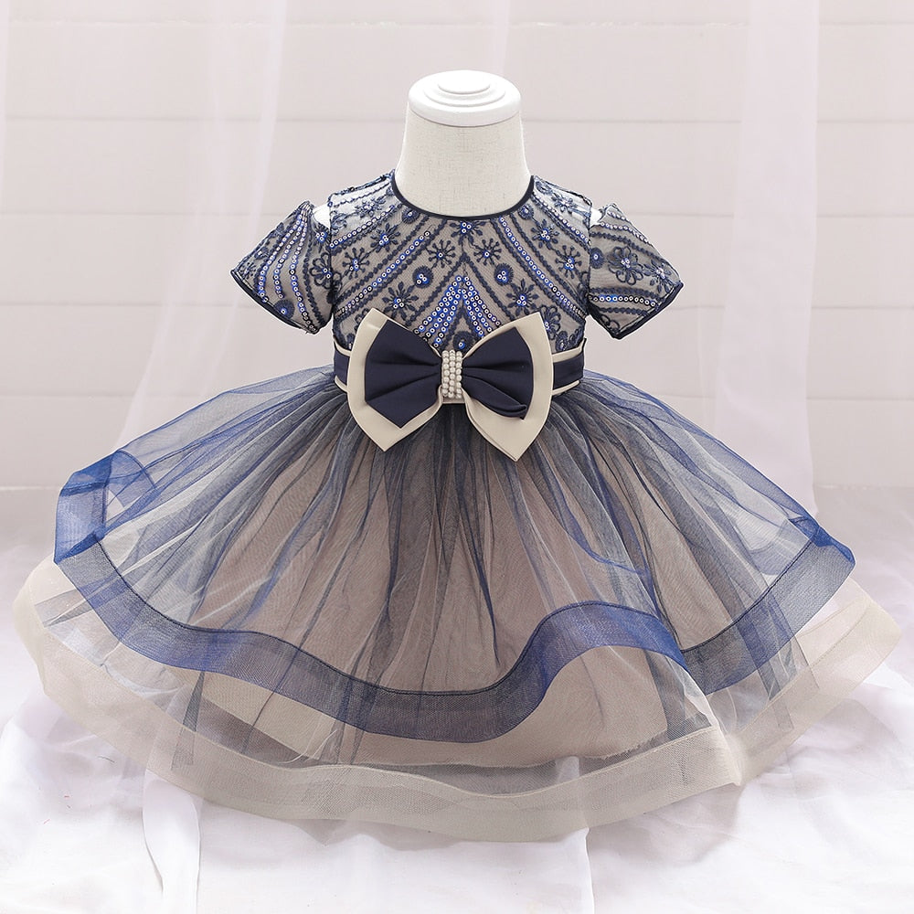 PRINCESS BRIDESMAID BAPTISM DRESS