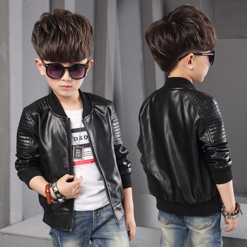 Black PU Leather Jacket
