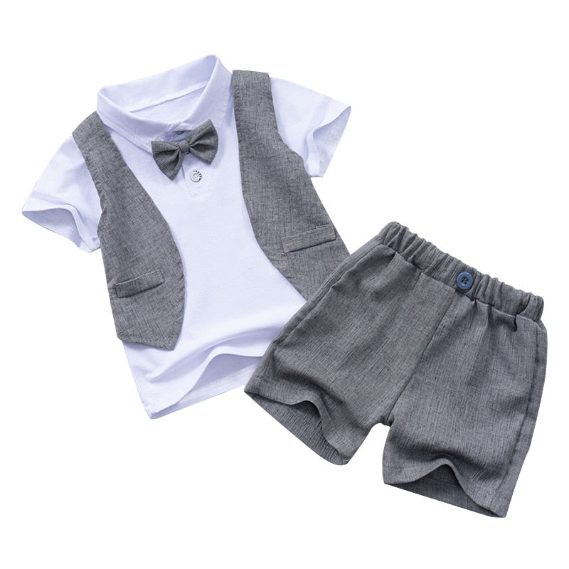 T-shirt Shirt + Shorts Suit