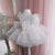 feather sequins tutu dress