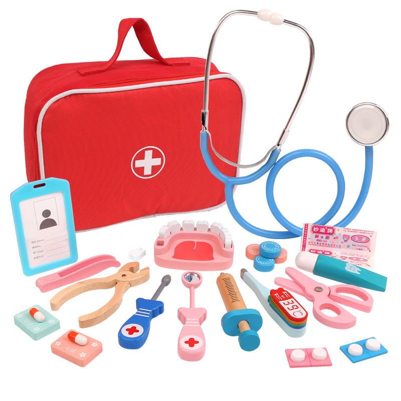 Wooden Pretend Play Doctor Educational Toys