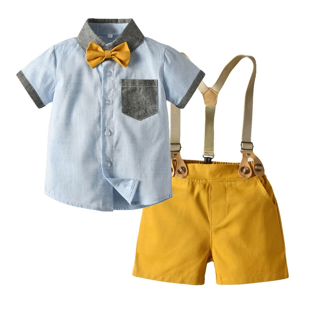 Boy Gentleman 2Pcs Clothes Suit