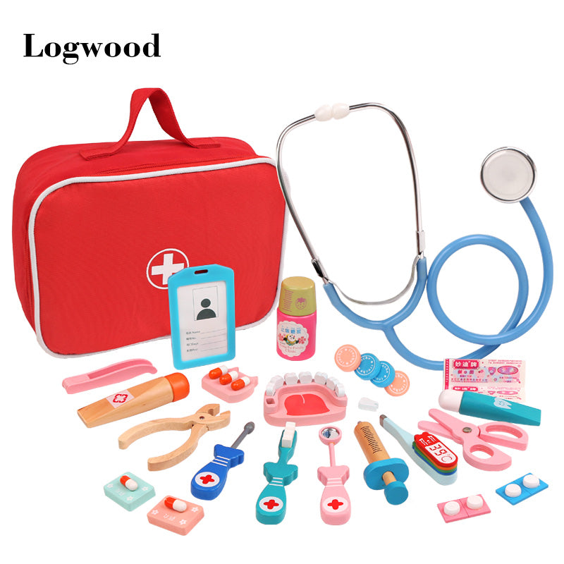 Wooden Pretend Play Doctor Educational Toys