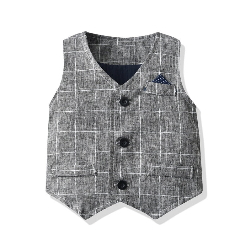 Long Sleeve Bowtie 3Pcs Set