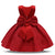 Princess Beads Bow Baby Girls Party Dress