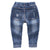 Denim  Slim Long Pants Bottoms