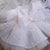 feather sequins tutu dress