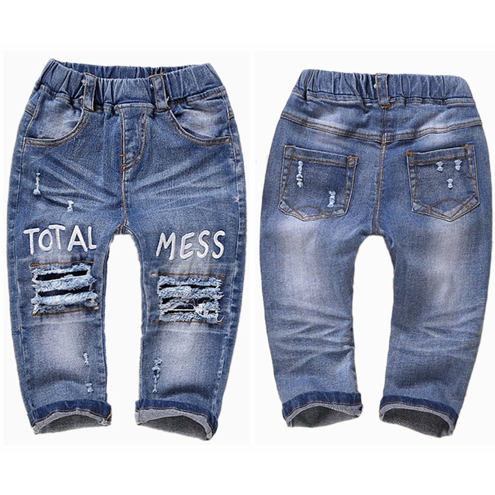 Enfant Stretchy Denim Trousers