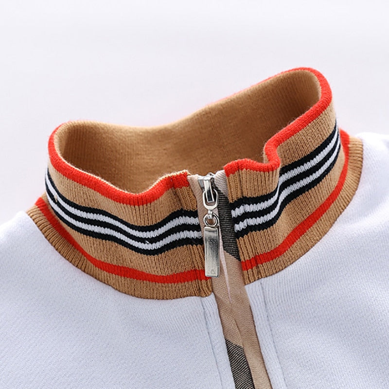 Zipper Stripe Jacket