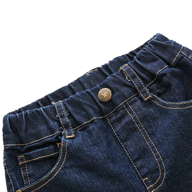 Denim Pants Kids Children Slim Long Pants