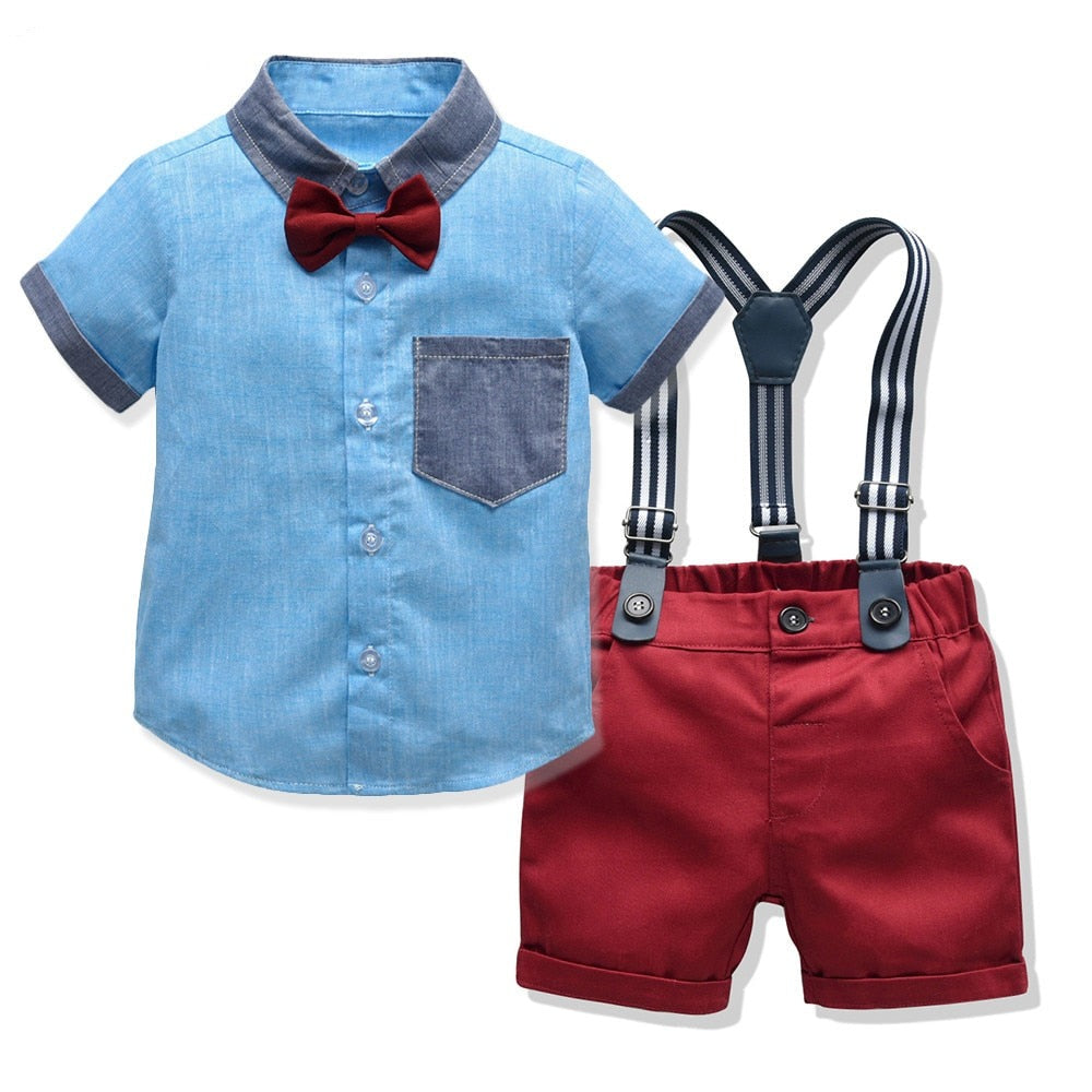 Boy Gentleman 2Pcs Clothes Suit
