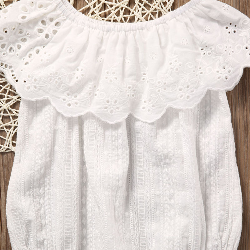 Jumpsuit Lace White Outfit