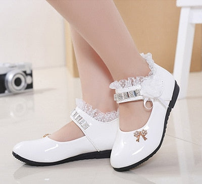 Elegant Princess  Leather Shoes