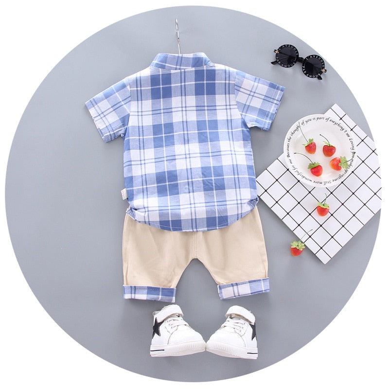 Boys shirt and Shorts Pants 2 pieces Clothing sets