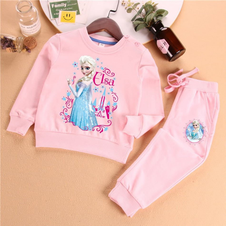 Disney Frozen Elsa Cartoon 2Pcs Set