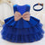 Bow Princess  Party Lace Cake Dress