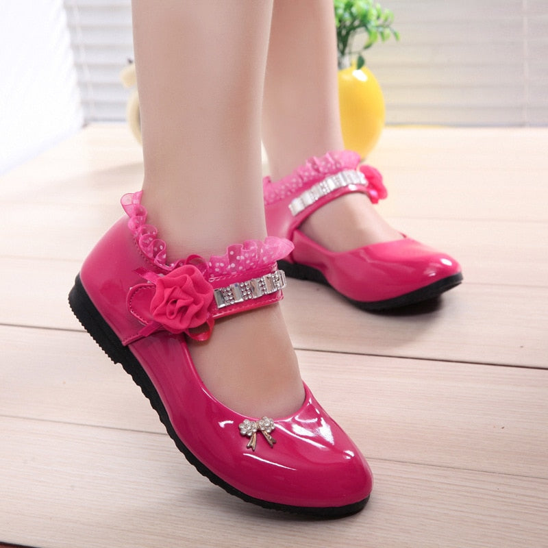 Elegant Princess  Leather Shoes
